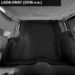 3D коврики EVA с бортами Lada XRAY (2015-н.в.)