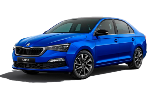 3D коврики EVA с бортами в салон  на Skoda Rapid II (2020-н.в.)