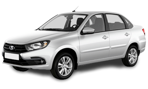 3D коврики EVA с бортами в салон  на Lada Granta FL седан, лифтбек, универсал (2018-н.в.)