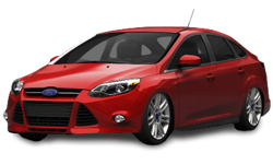 2D коврики EVA в салон и багажник  на Ford Focus III седан (2011-2015)