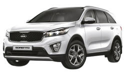 2D коврики EVA в салон и багажник  на Kia Sorento Prime III, 7 мест (2014-2020)